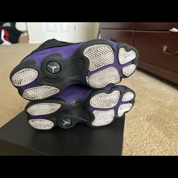 Air Jordan 13 retro gs 'court purple' Size 5 Youth - Picture 4 of 5
